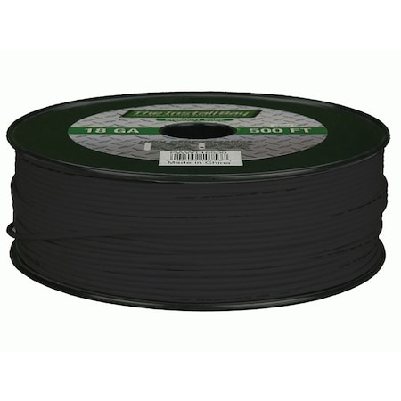 Install Bay Primary Wire, 18 AWG, Copper, Black PWBK18500